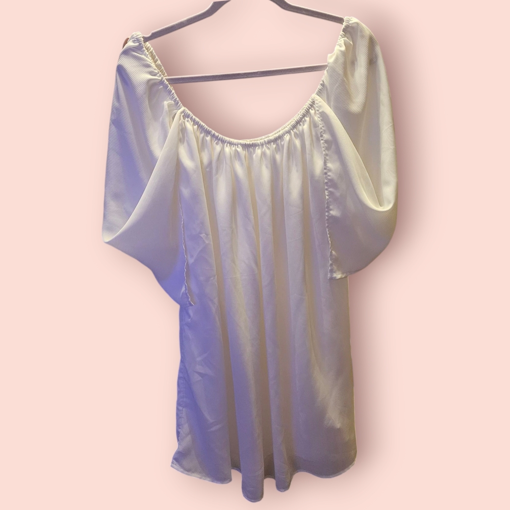 Elegant White Women's Top